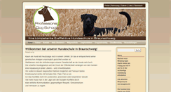 Desktop Screenshot of professional-dog-school.de